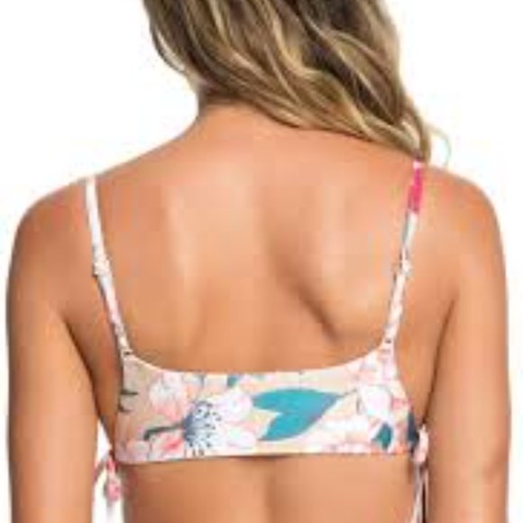 Roxy Riding Moon Athletic Triangle Bikini Top Size Large NWT - Picture 2 of 6